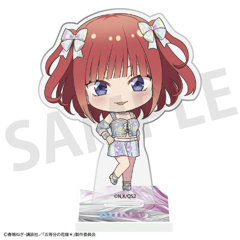 『五等分の花嫁*』ミニアクリルスタンドプレート 中野二乃